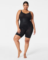 SPANXshapeâ„¢ Invisible Mid-Thigh Bodysuit | Very Black